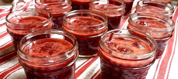 Желе из вишни без варки