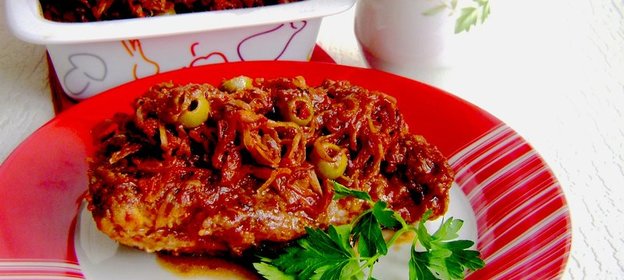 Лещ в пикантном овощном маринаде