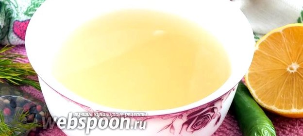 Бульон рыбный