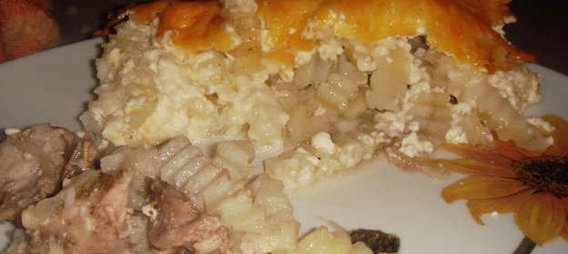 запеканка мяснаяпод шубой