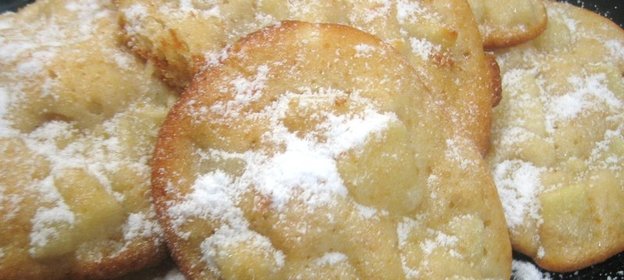 Яблочные лепешки (прекрасная альтернатива оладьям)