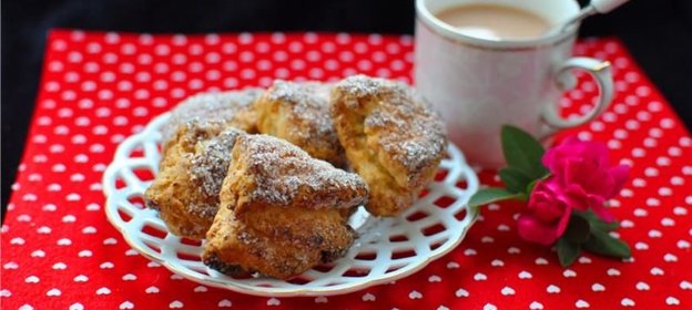 Творожное печенье