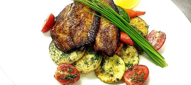 Филе теляпии в медово-соевом маринаде