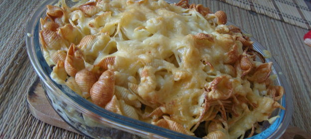 Запеканка макаронная. Аэрогриль