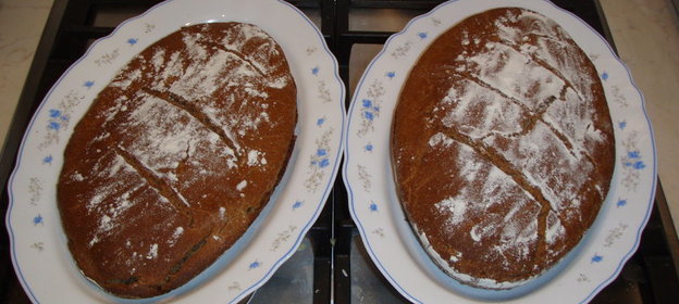 Бездрожевой ржаной хлеб