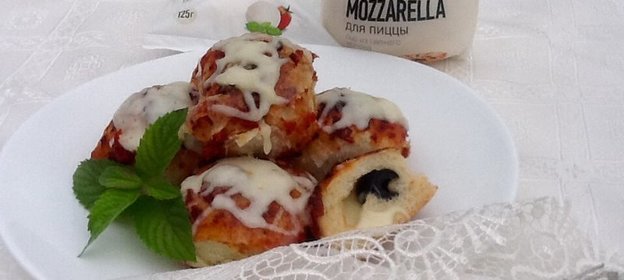 Булочки с моцареллой UNAGRANDE