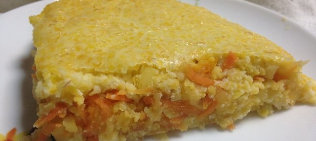 Запеканка из кукурузной каши