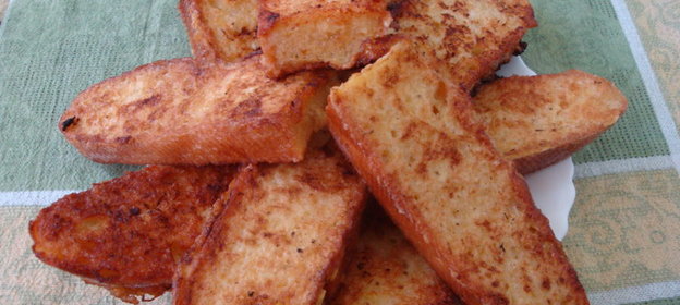Жаренный хлеб
