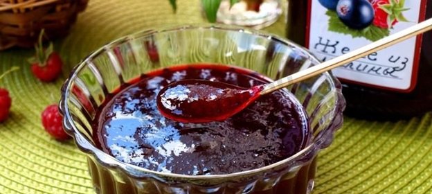 Желе из малины без желатина на зиму