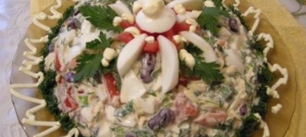 Салатик А-ля фасоль