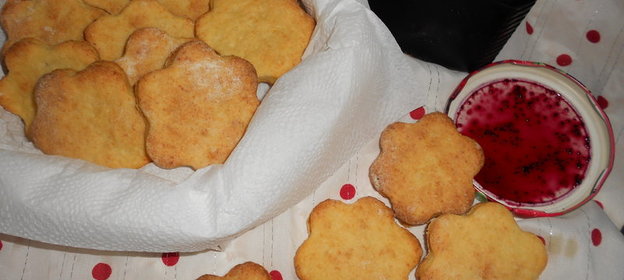 Творожное печенье