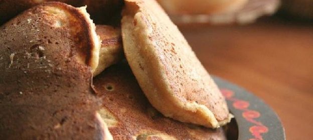 Гречнево-банановые оладьи