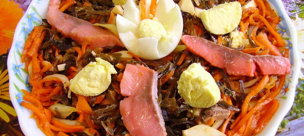 салат из морской капусты