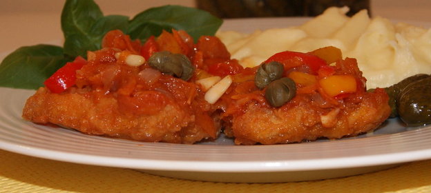 салат с кальмарами