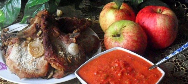 Острый соус к мясу