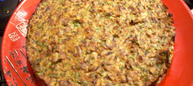 Грибная запеканка