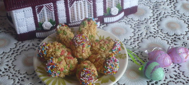 пасхальные яйца-десерт для детей