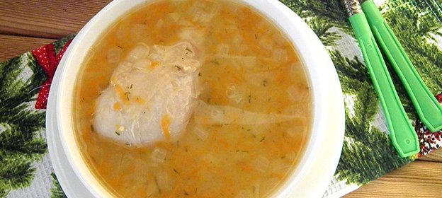 Гороховый суп с цыпленком