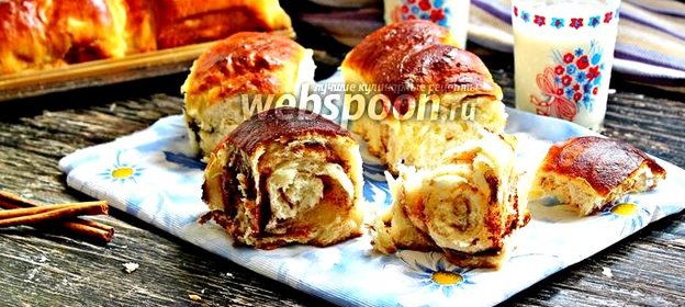 Булочки сдобные с корицей
