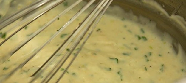 Белый чесночный соус