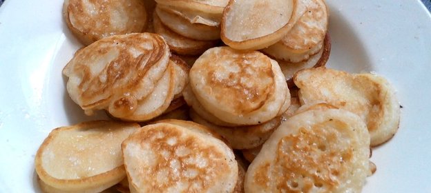 Пышные оладьи на кефире