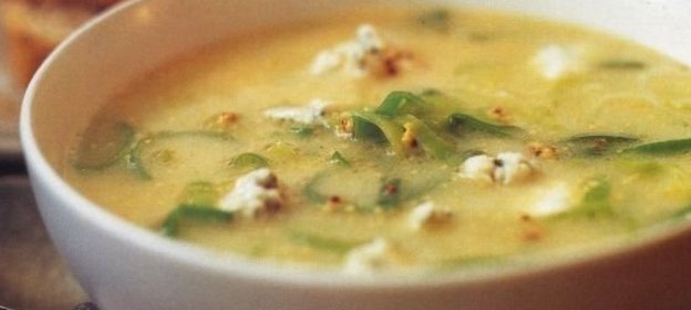 Холодные щи из осетрины