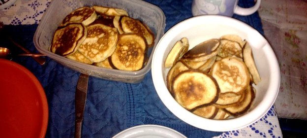 Оладьи на ряженке