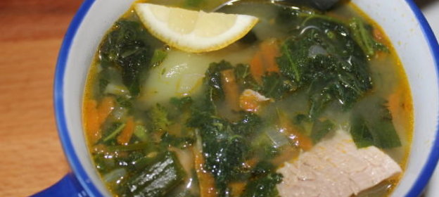 Щи зеленые из крапивы