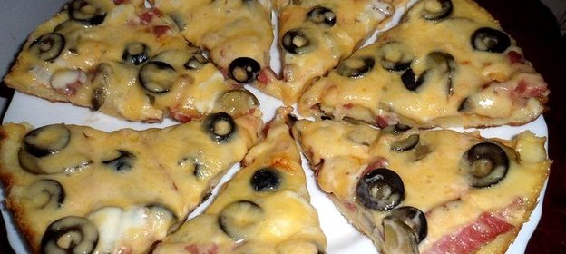 Пицца на сковороде