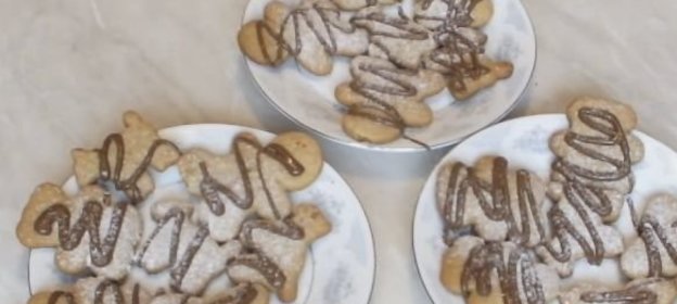 Медовое печенье с корицей