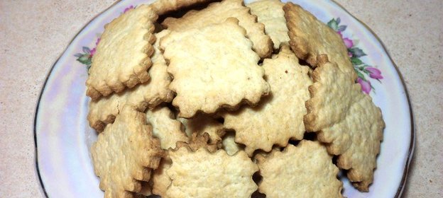 Сахарное песочное печенье