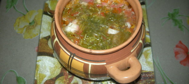 курица в горшочке