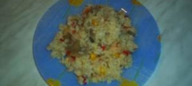 Овощи с рисом и