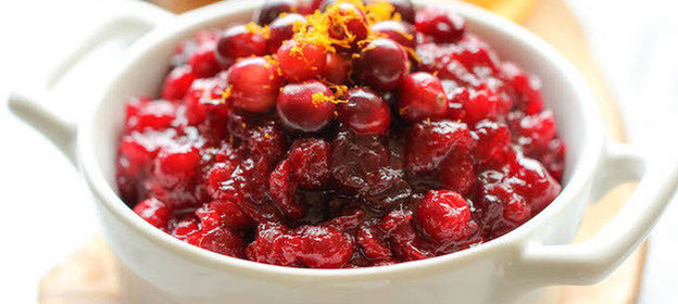 Клюквенно-апельсиновый соус