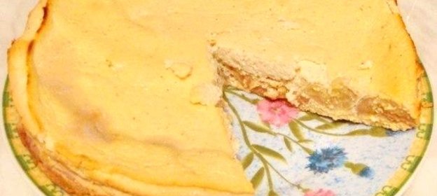 Банановая запеканка с йогуртом