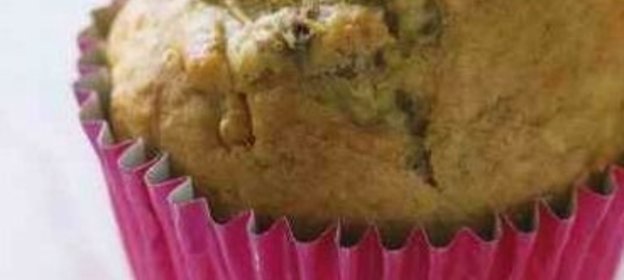 Маффины с бананами и нектарином