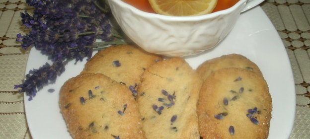Печенье с лавандои