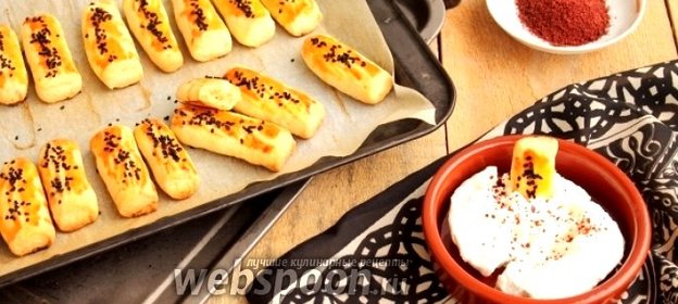 Домашнее солёное печенье