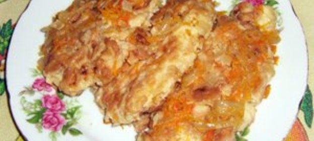 Оладьи «Капустный маскарад»(вариант)