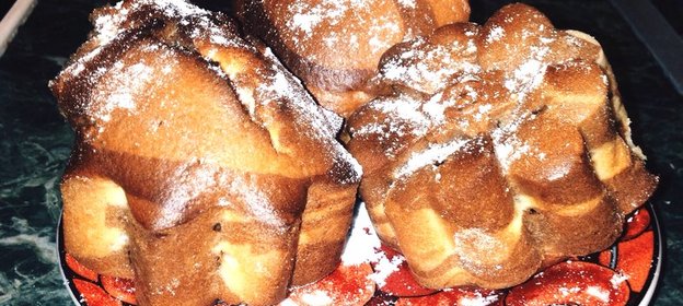 Двухцветные маффины с мускатным орехом «Nutmeg»