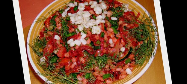 Овощной гарнир-салат Перловка - forever и советы