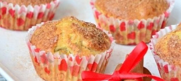 Маффины с яблоками и корицей
