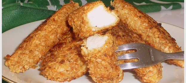 Куриные наггетсы (мясо) в овсяной панировке