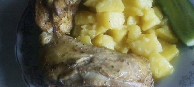 Куриные бедрышки, запеченные в рукаве