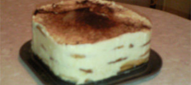 Десерт лимонный