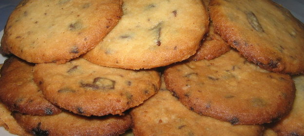 Печенье с кусочками шоколада