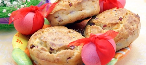 Закусочные кексы на Пасху