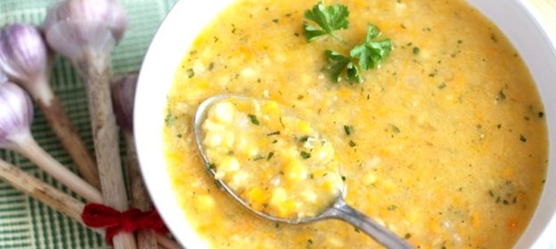 Гороховый суп на говяжьем бульоне