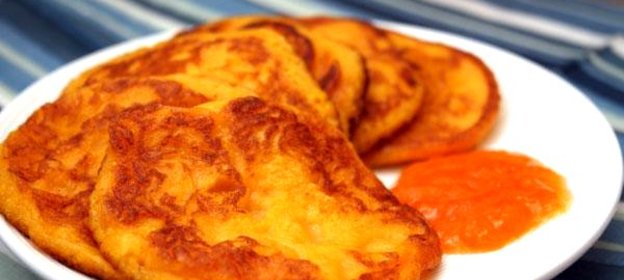 Тыквенные оладьи