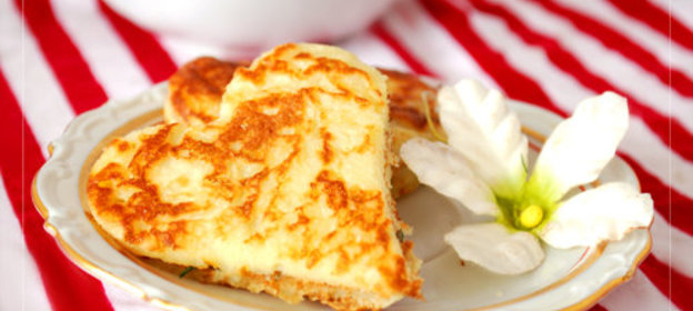 Оладьи с сыром для любимых